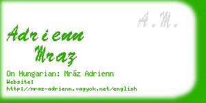 adrienn mraz business card