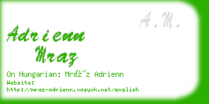 adrienn mraz business card